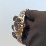 rolex-datejust-41mm-two-tone-rose-gold-black-grey-dial-oyster-perpetual-jubilee-bracelet-watch-replica-menxz.webp